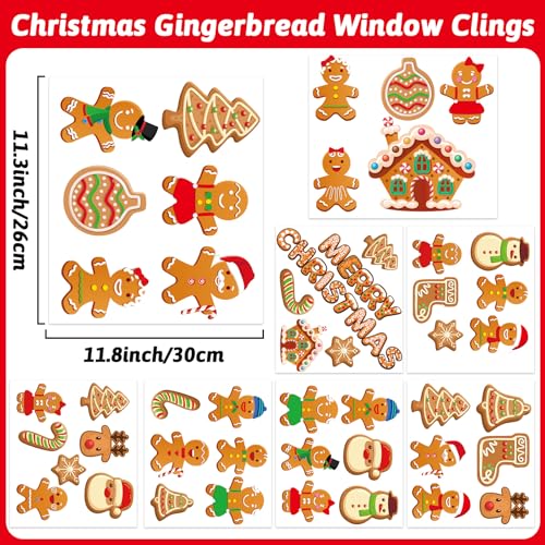 Winter Window Clings Decals Stickers C69528
