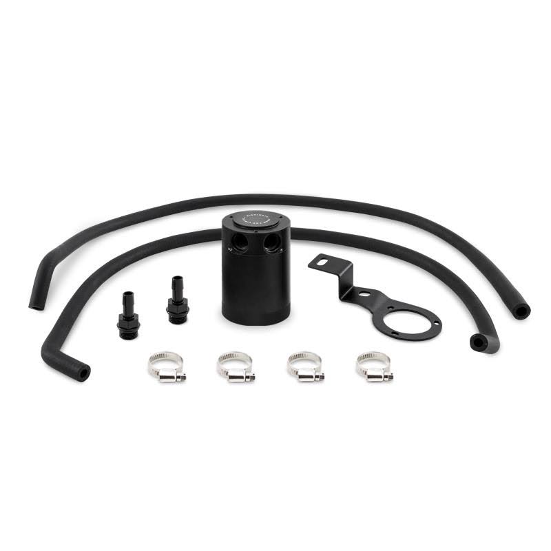 Black Baffled Oil Catch Can T3694