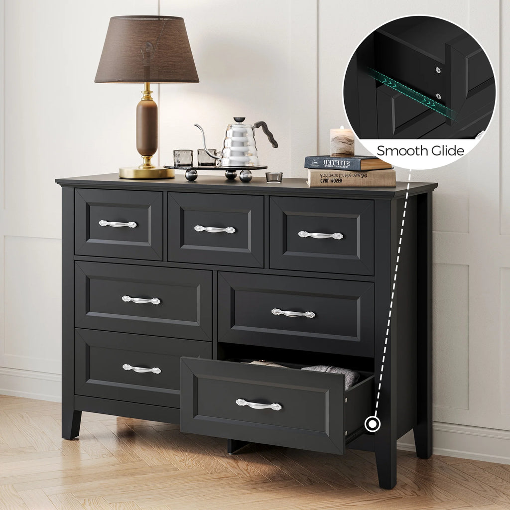 Rustic Oak 6 Drawer Dresser A621159