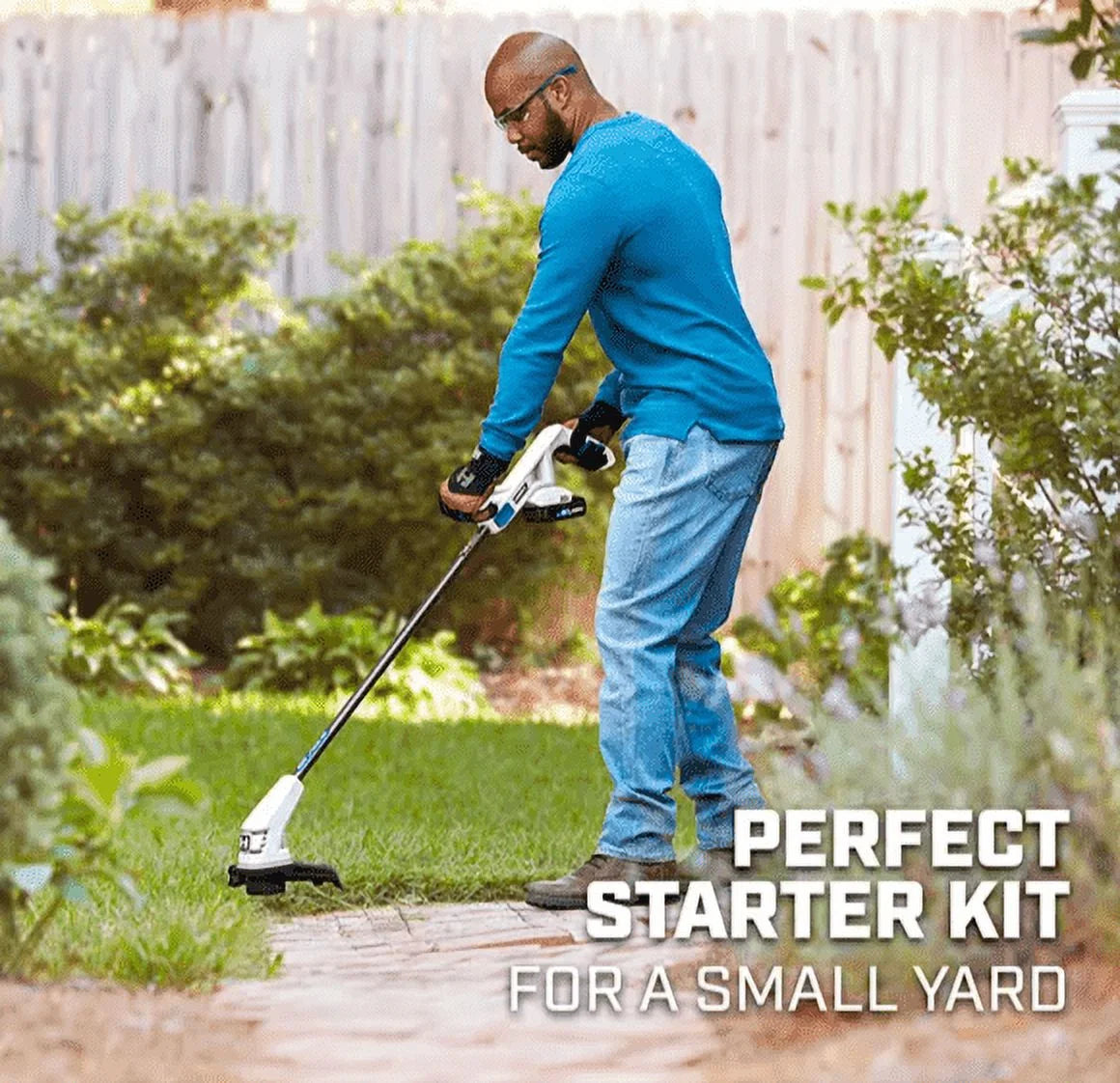 20-Volt 10-inch String Trimmer Leaf Blower Combo Kit A724