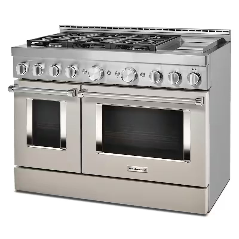 6.3 cu. ft. Smart Double Oven Gas Range with Griddle K56324