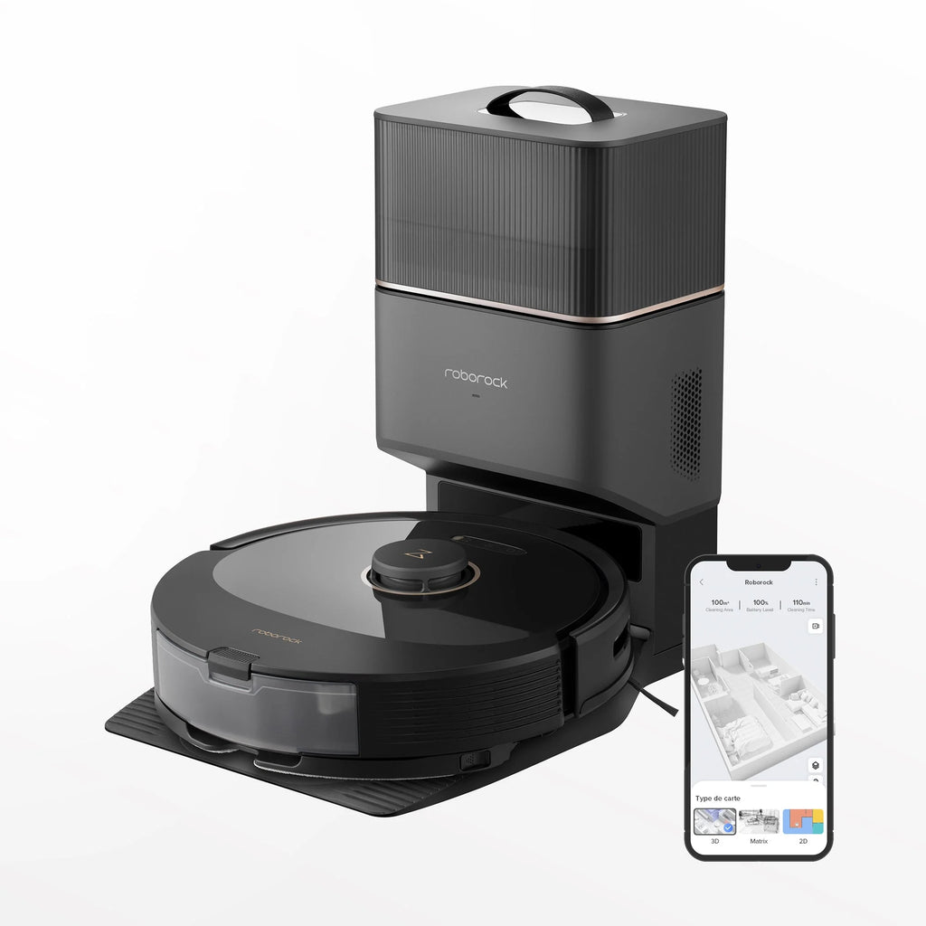 Robot Vacuum and Mop with Auto-Empty Dock W572779