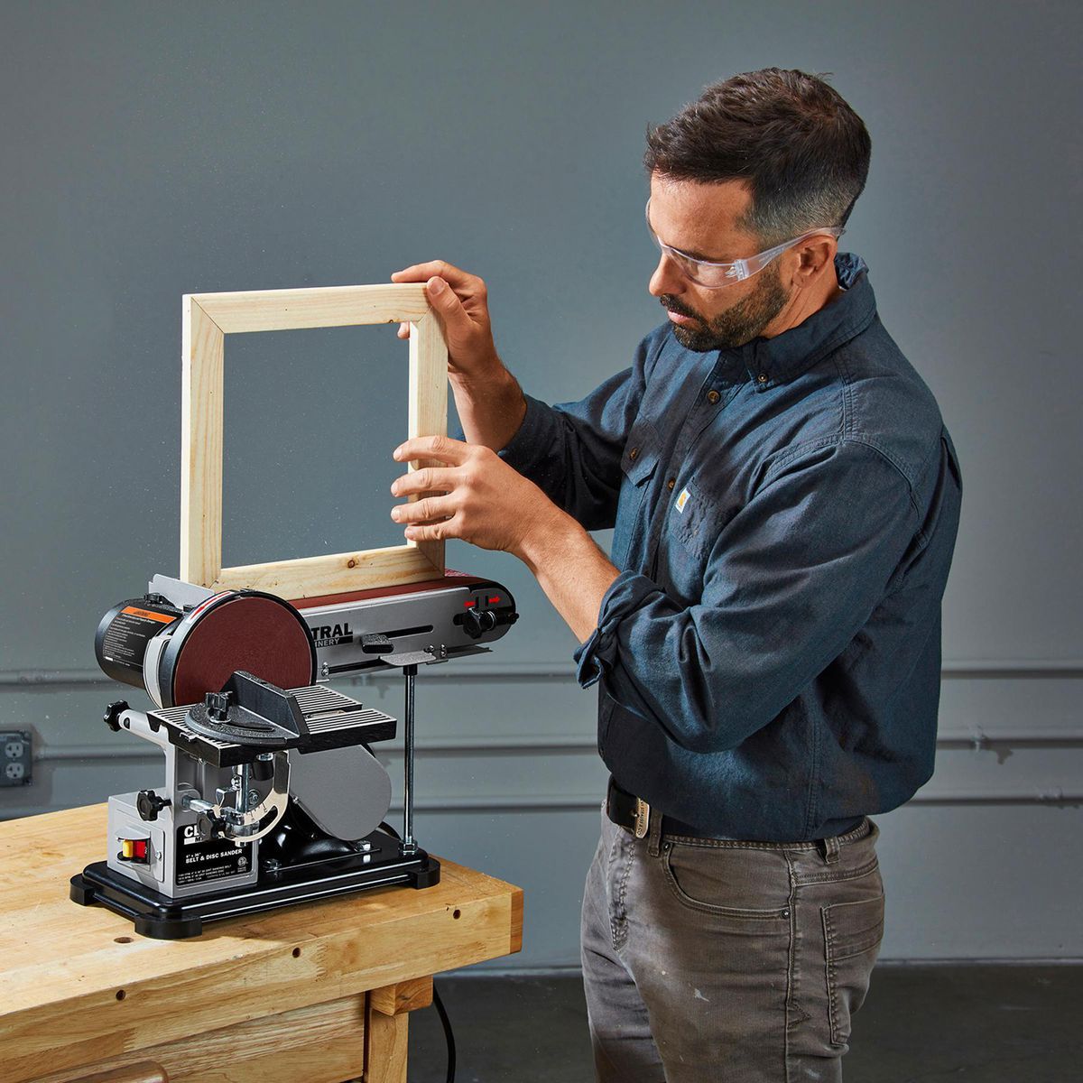 4 in. x 36 in. Belt and 6 in. Disc Sander C803947