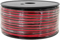 20 AWG 100 ft Red & 100 ft Black Bonded Zip Cord Speaker Cable J925