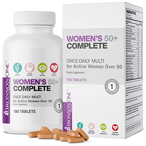 Womens 50+ Multivitamin Multimineral 180 Tablets H90477
