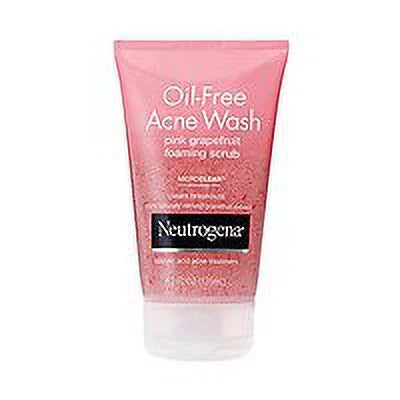 Oil-Free Acne Wash Foaming Scrub 4.2 Fl Oz 2Pc S6917