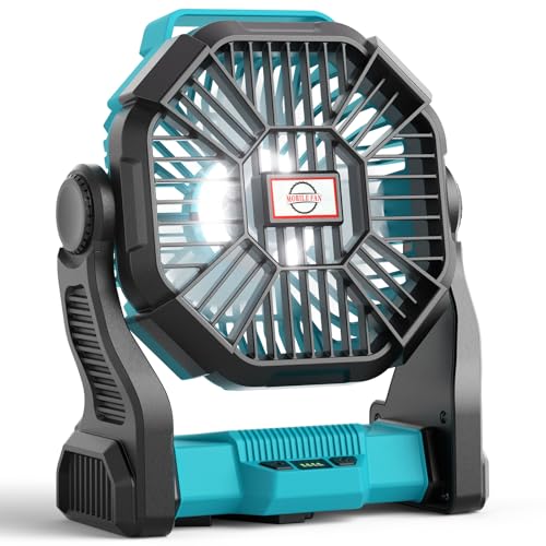 Portable Camping Fan with LED Lantern R346701