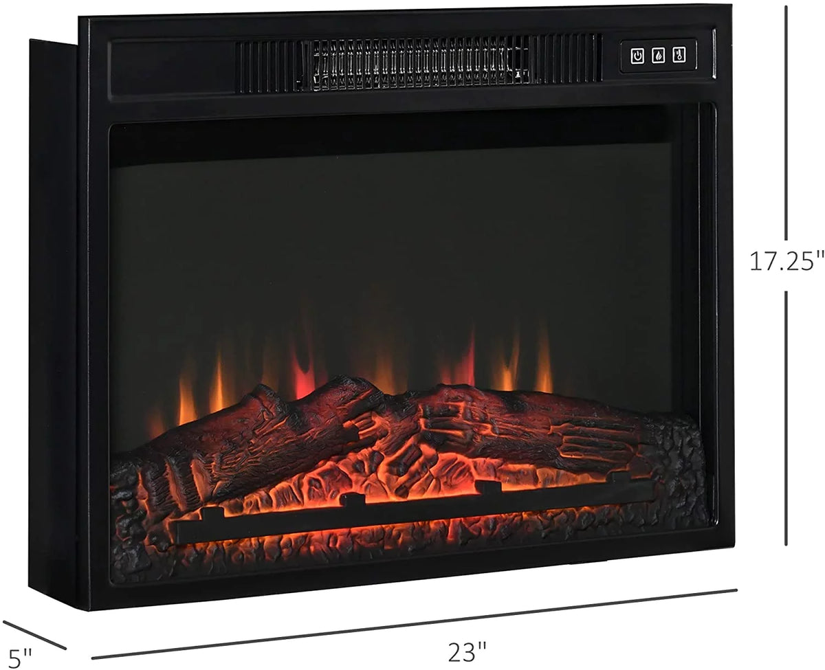 58 TV Stand with Electric Fireplace, Gray M30746