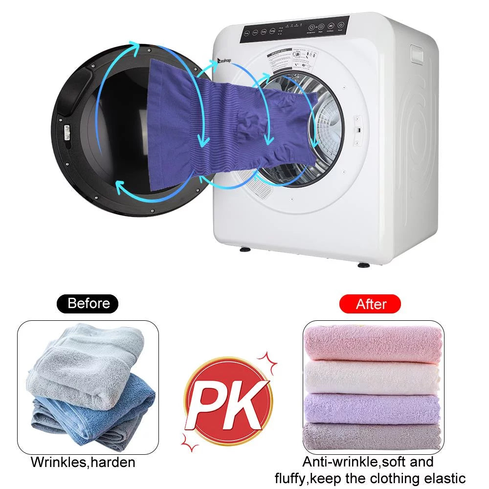 White Stainless Electric Dryer X850493