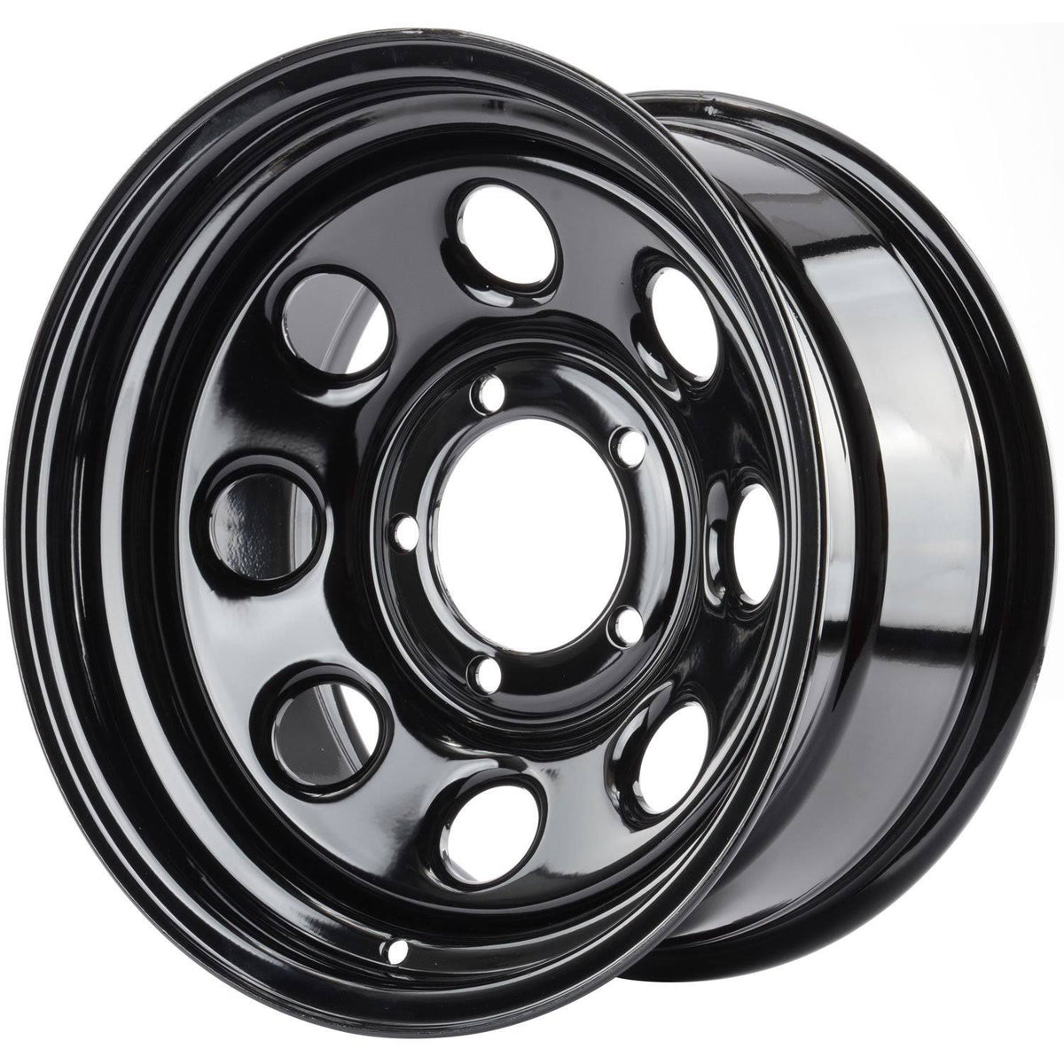 16 x 8 inch Black Steel Wheel X43484