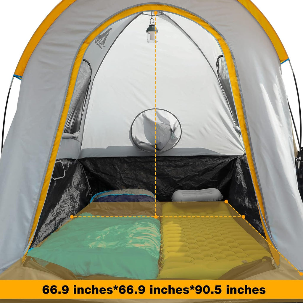 Waterproof 5.5-5.8 ft Truck Bed Tent for 2 Person S4100