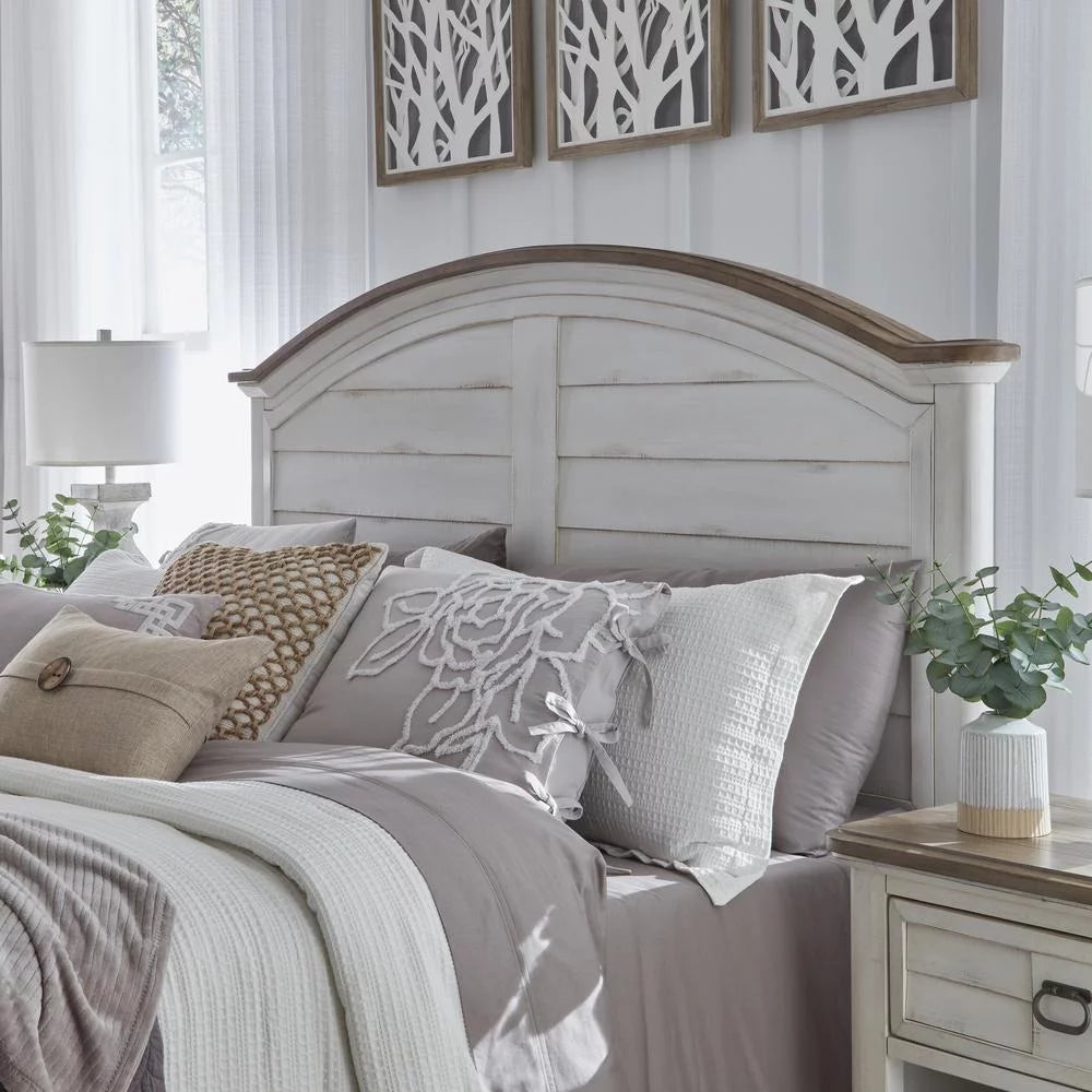 Queen Arched Panel Bed F925134