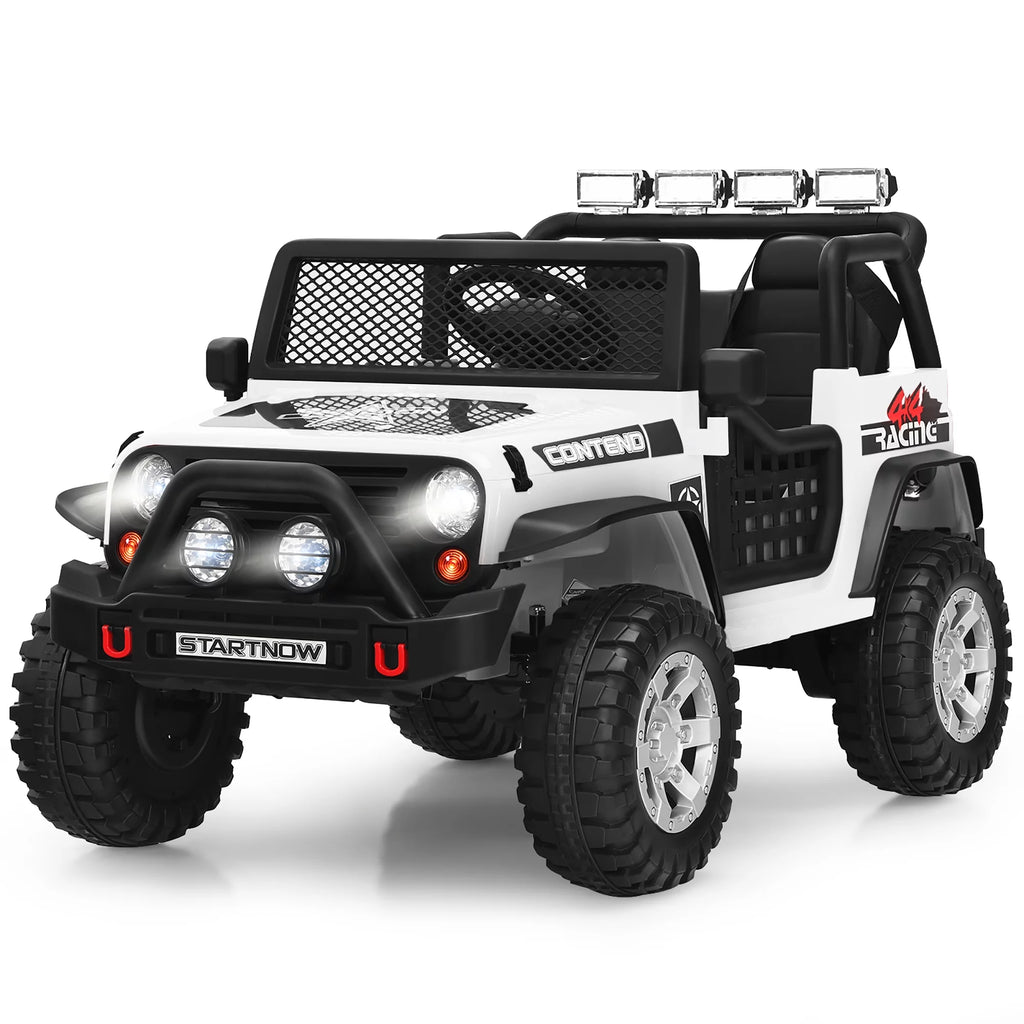 12V Kids Ride On Truck Electric Car with Lights&Music Red Z453087