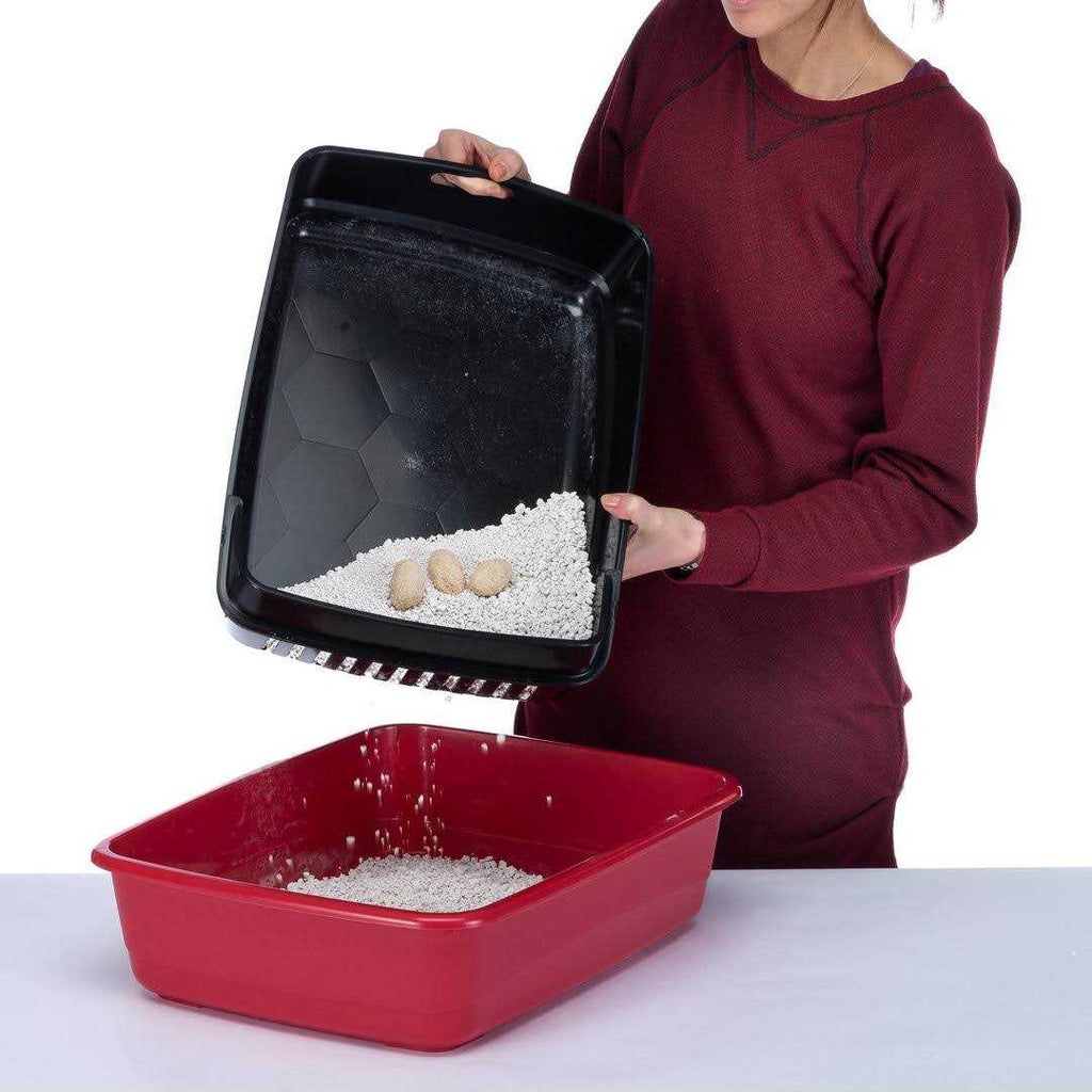 Litter Box with Litter Guard F7071