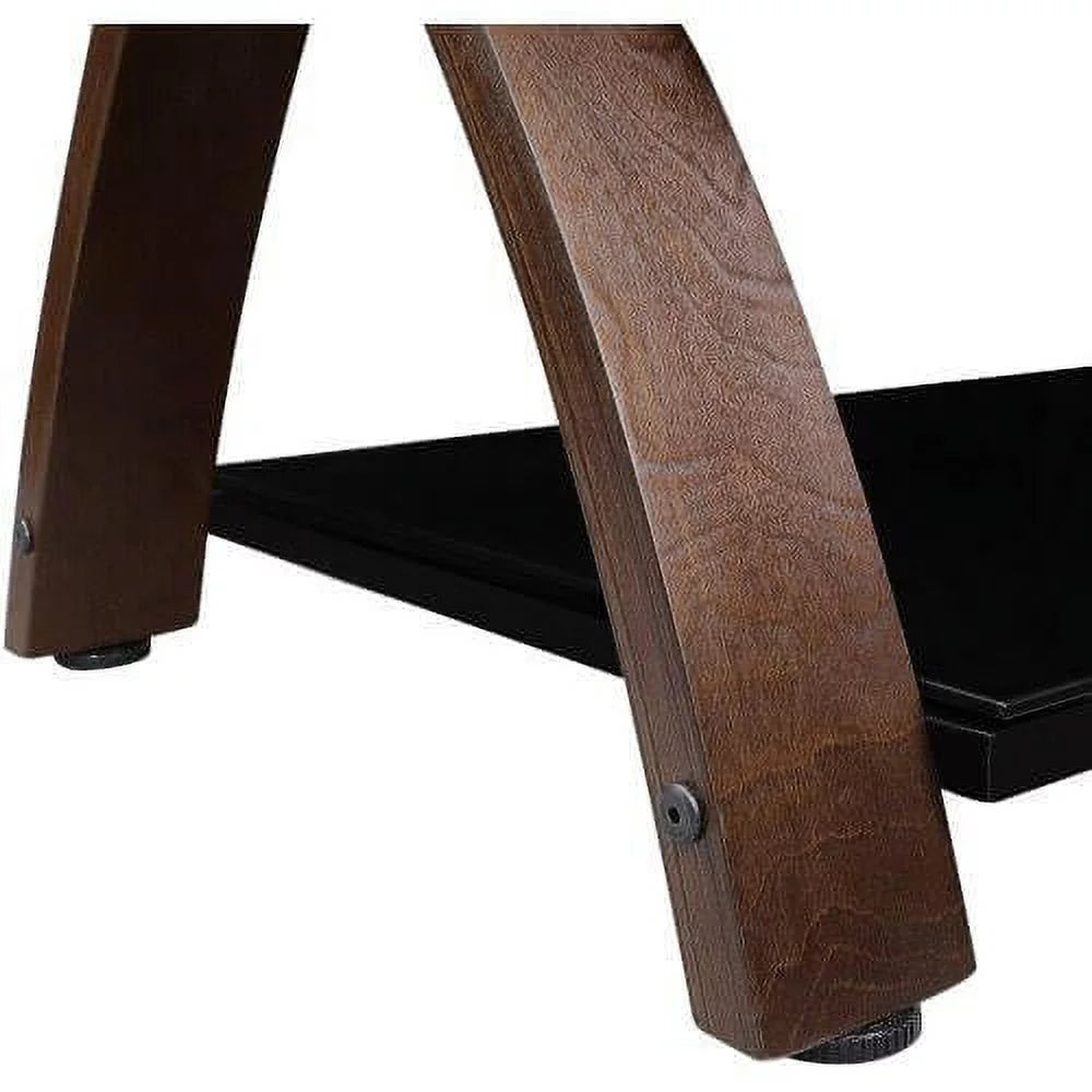 Espresso Wood TV Stand J359315