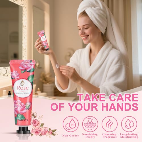 Lip Balm and Hand Cream Gift Set with Organza Bags A136