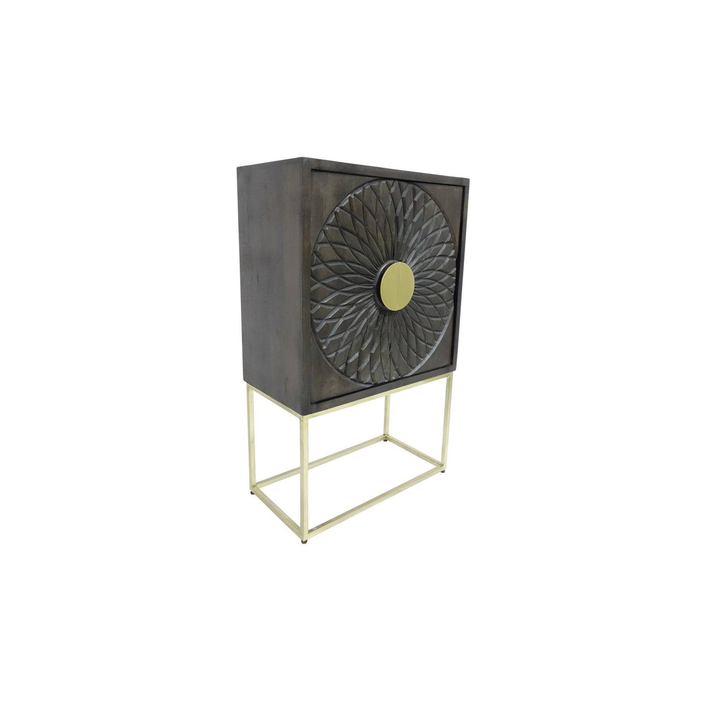 Solid Mango Wood Cabinet C49171