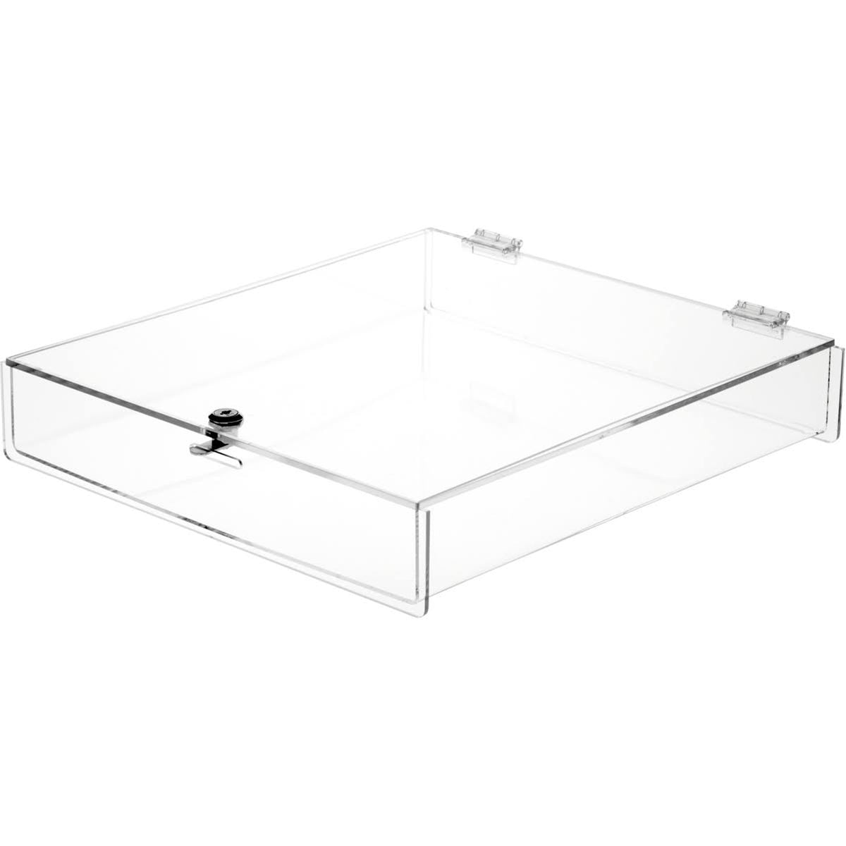 Clear Acrylic Locking Countertop Display Case U767