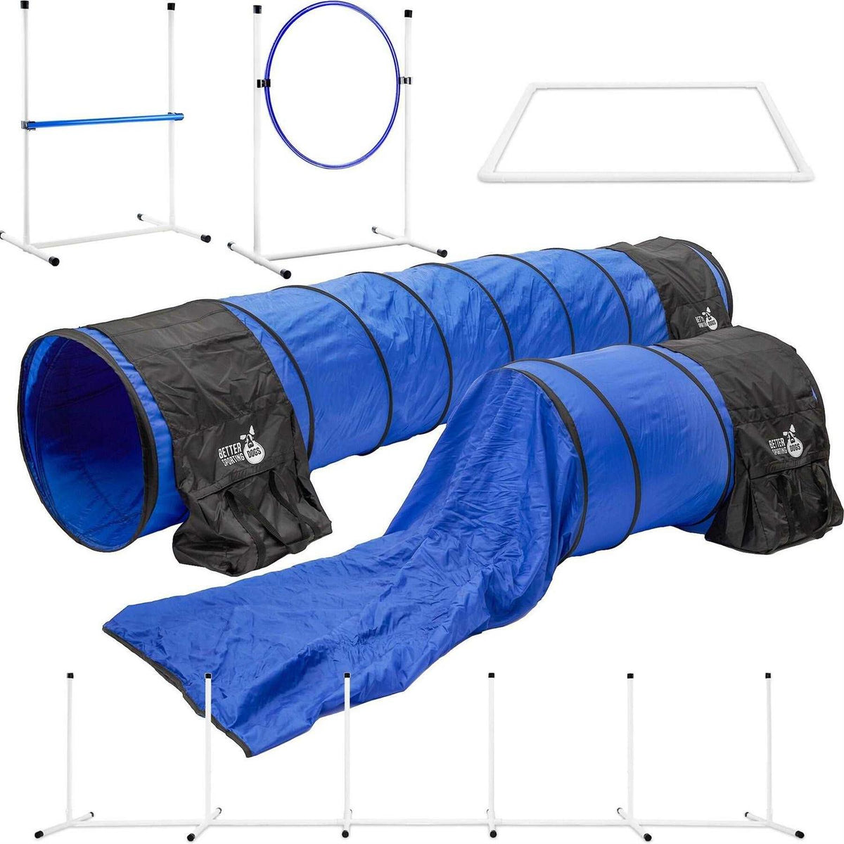 7 Piece Dog Agility Equipment Set T11390