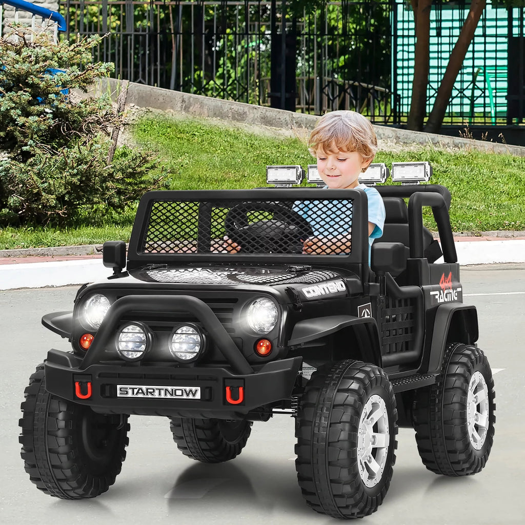12V Kids Ride On Truck Electric Car with Lights&Music Red Z453087