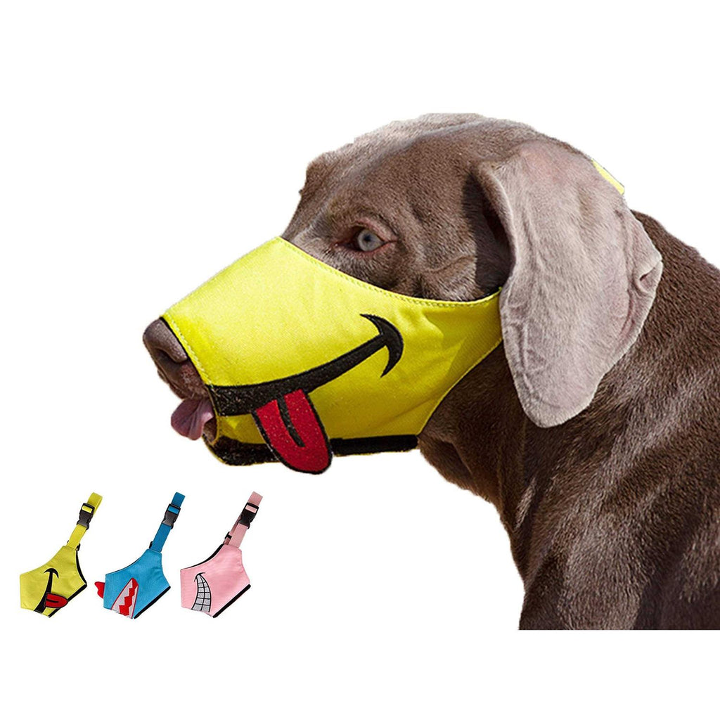 Dog Muzzle with Soft Breathable Air Mesh Nylon M510