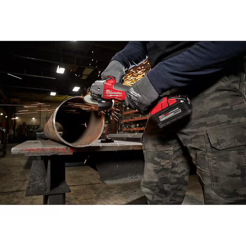 18V Brushless Cordless 4-1/2 in. / 5 in. Grinder with Paddle Switch I2772