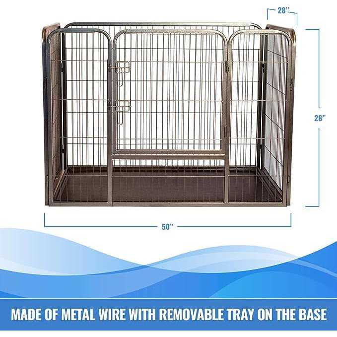Heavy Duty Pet Training Kennel Crate L352