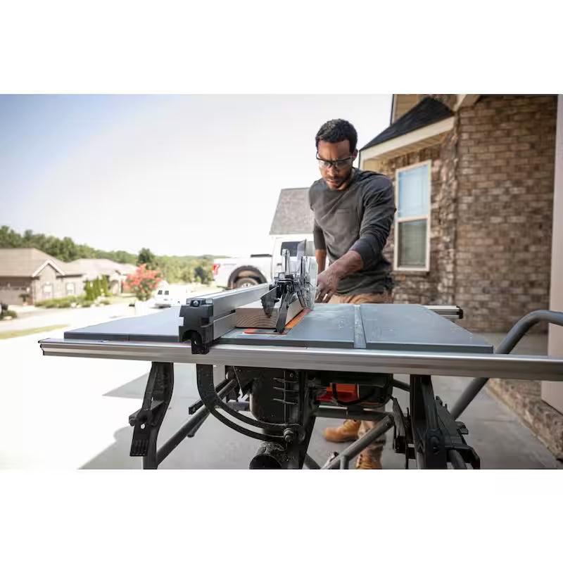 10 Amp 10 in. Corded Table Saw with Stand R72514