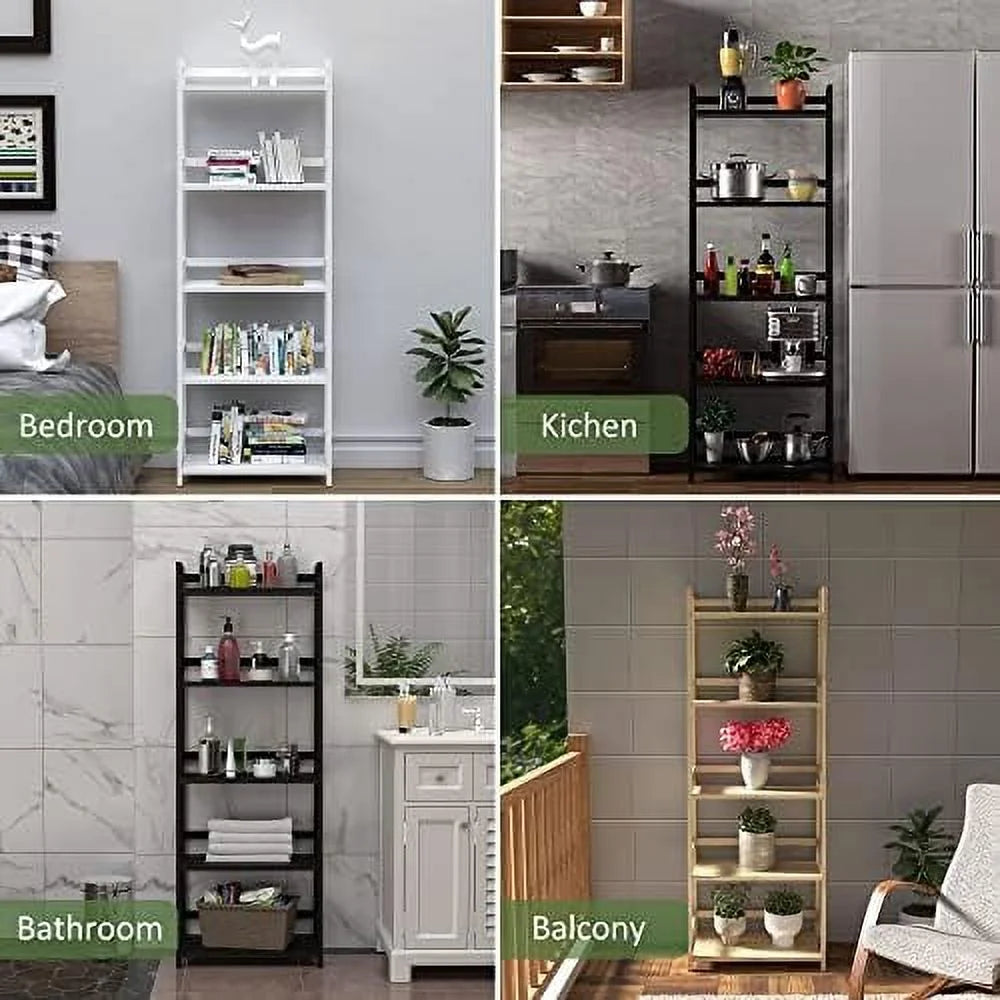 5 Tier Tall Bookshelf X896330