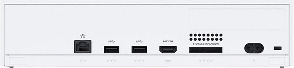 White 512GB Digital Gaming Console with Extra Controller V1562