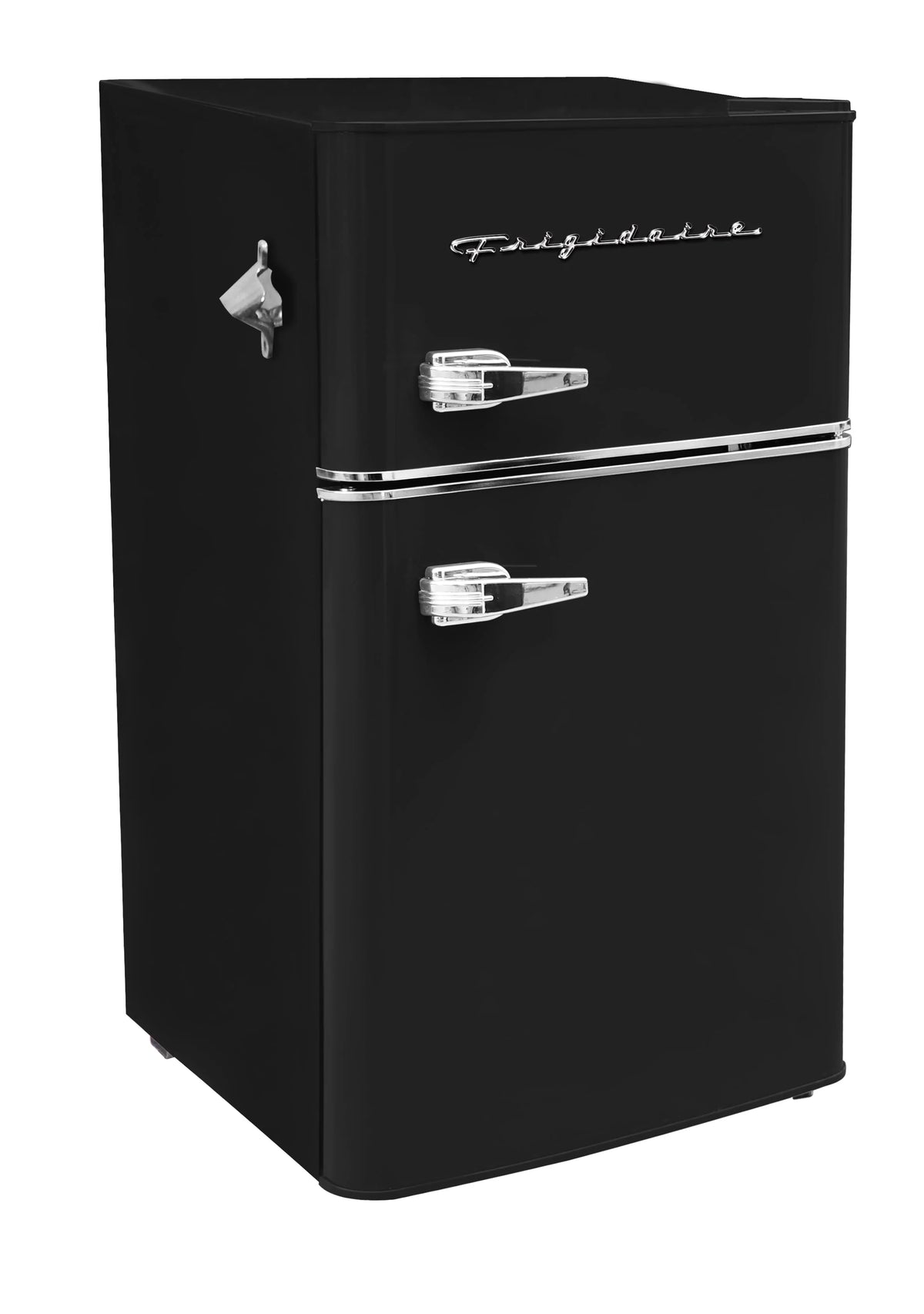 Black 3.1 Cu Ft Two Door Compact Refrigerator with Freezer I927