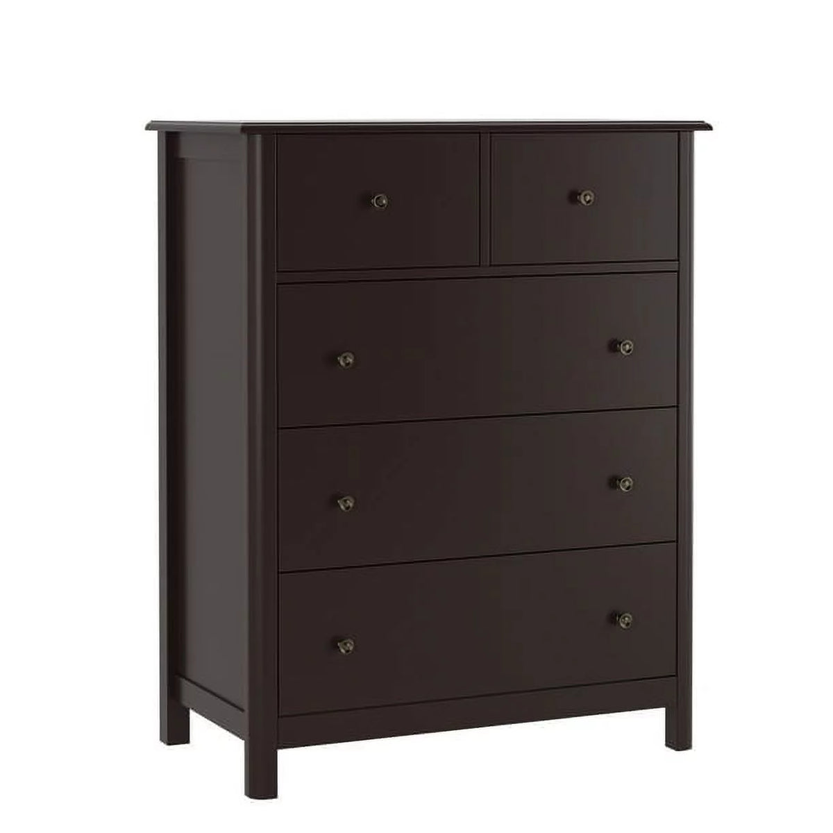 White 5 Drawer Kids Dresser S9967