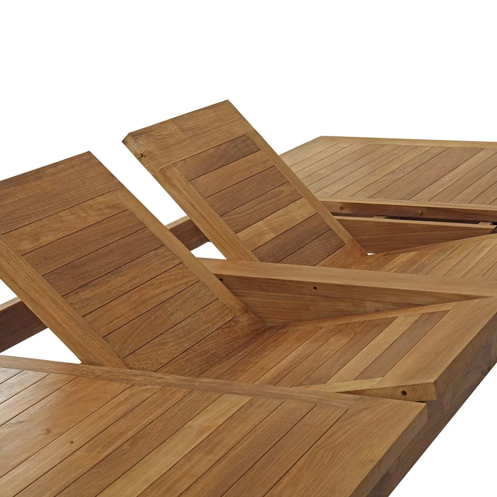 11 Piece Outdoor Patio Teak Dining Set M1892