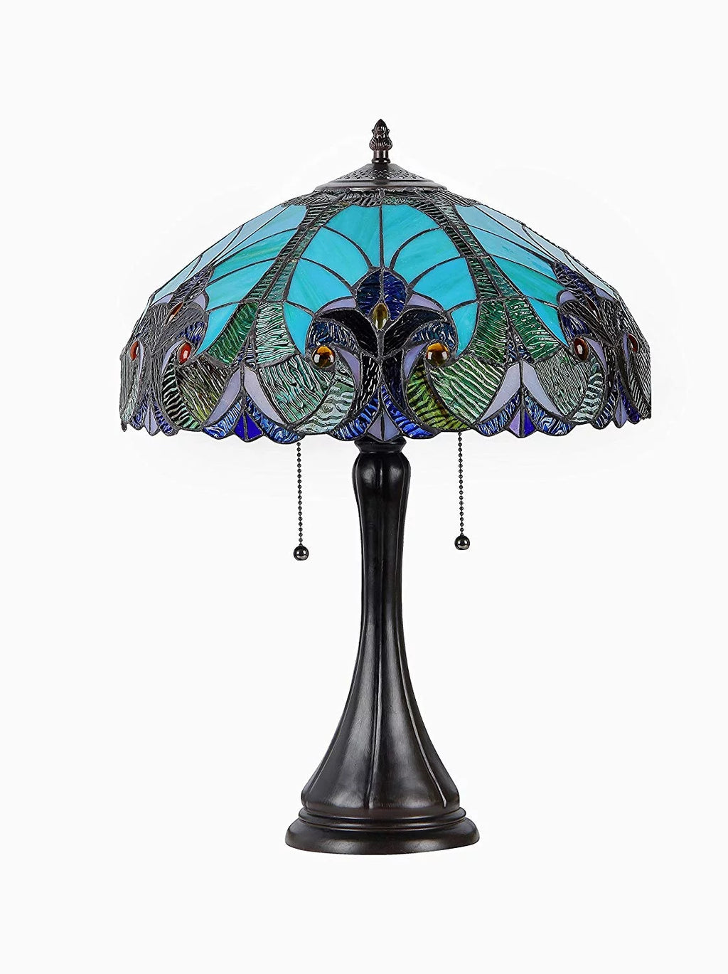 2-Light Table Lamp with 16" Shade E840507