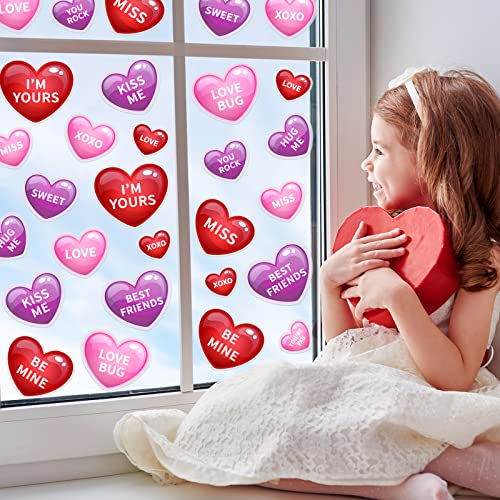 30 Pcs Reusable Snowflake Window Gel Clings G4742