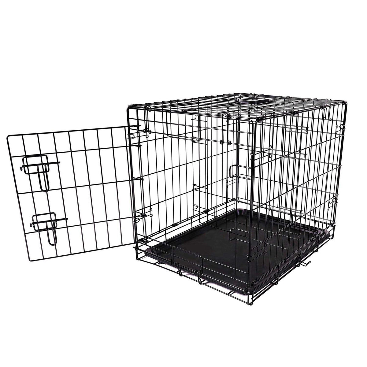 Single Door Folding Wire Dog Crate I358131