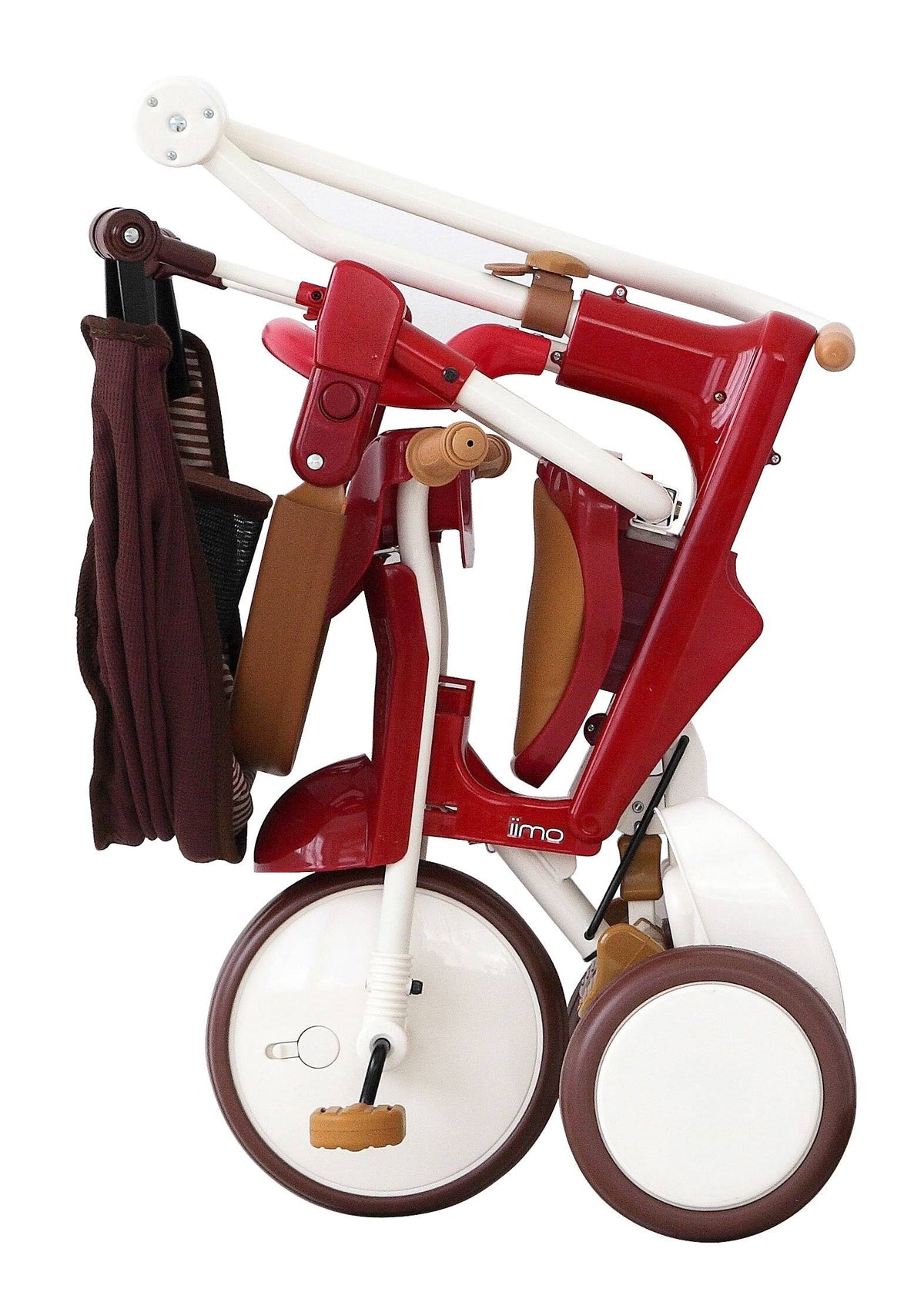 3-in-1 Folding Tricycle with Canopy White B888543