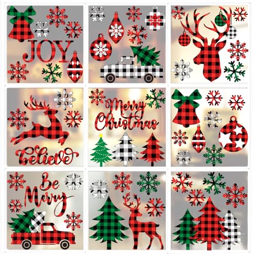 Winter Window Clings Decals Stickers C69528