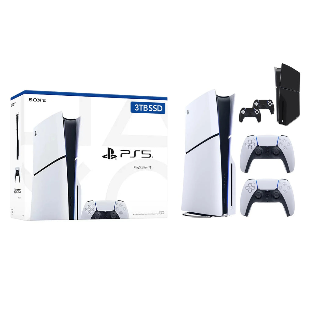 PS5 Disc Slim Gaming Console with 2 Wireless Controller R16039