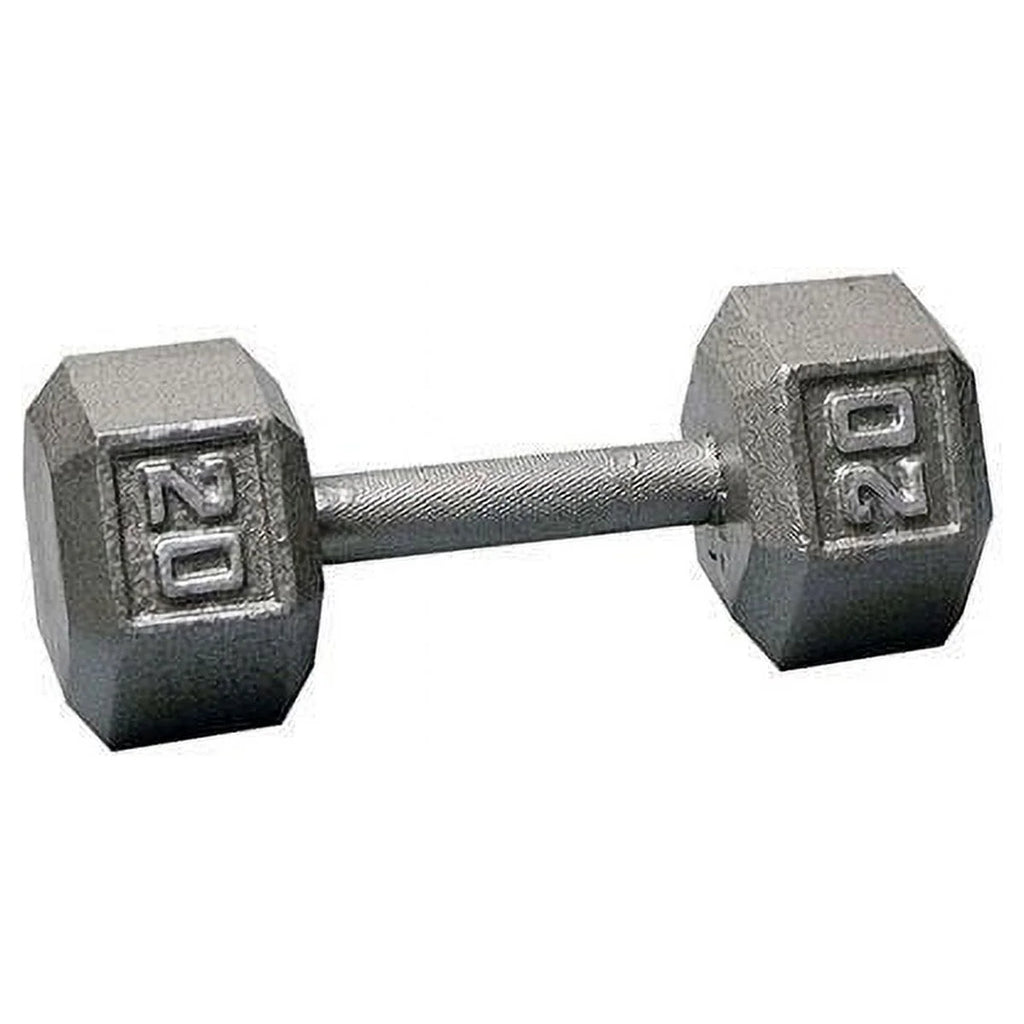 Cast Iron Hex Dumbbells 80 lb P49381
