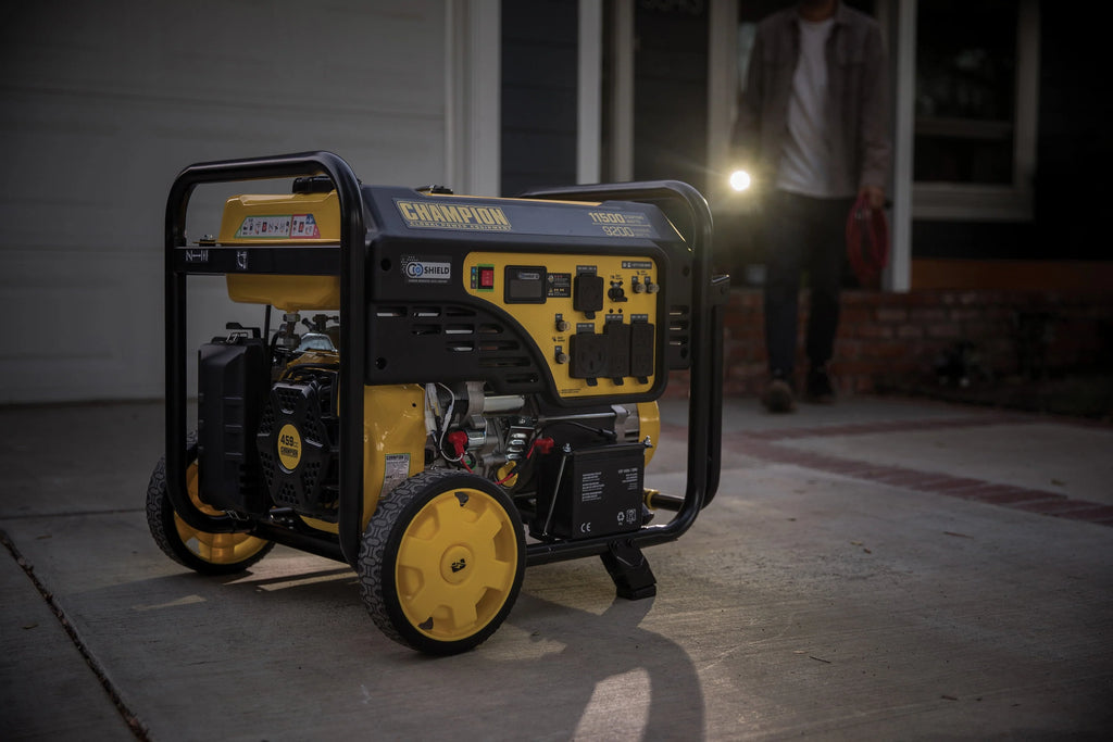 11,500/9,200-Watt Electric Start Gas Portable Generator D95119