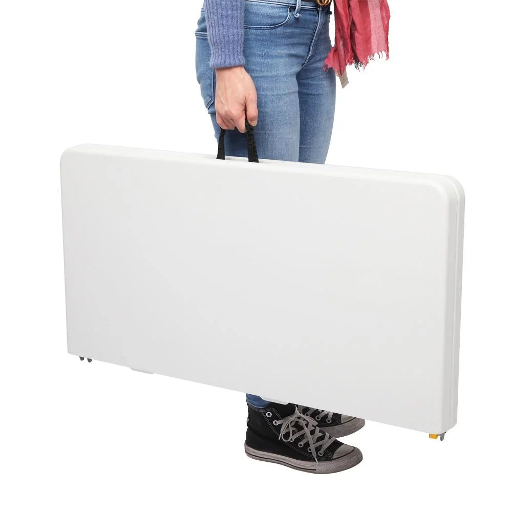 White Folding Table D2423