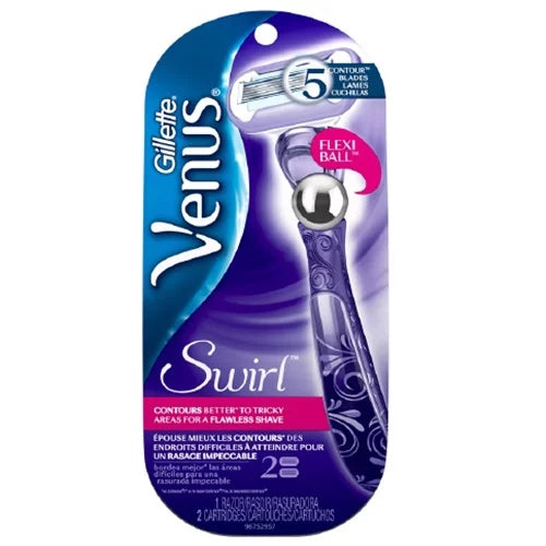 Womens Razor With 2 Cartridge Refills 6 Pack E727