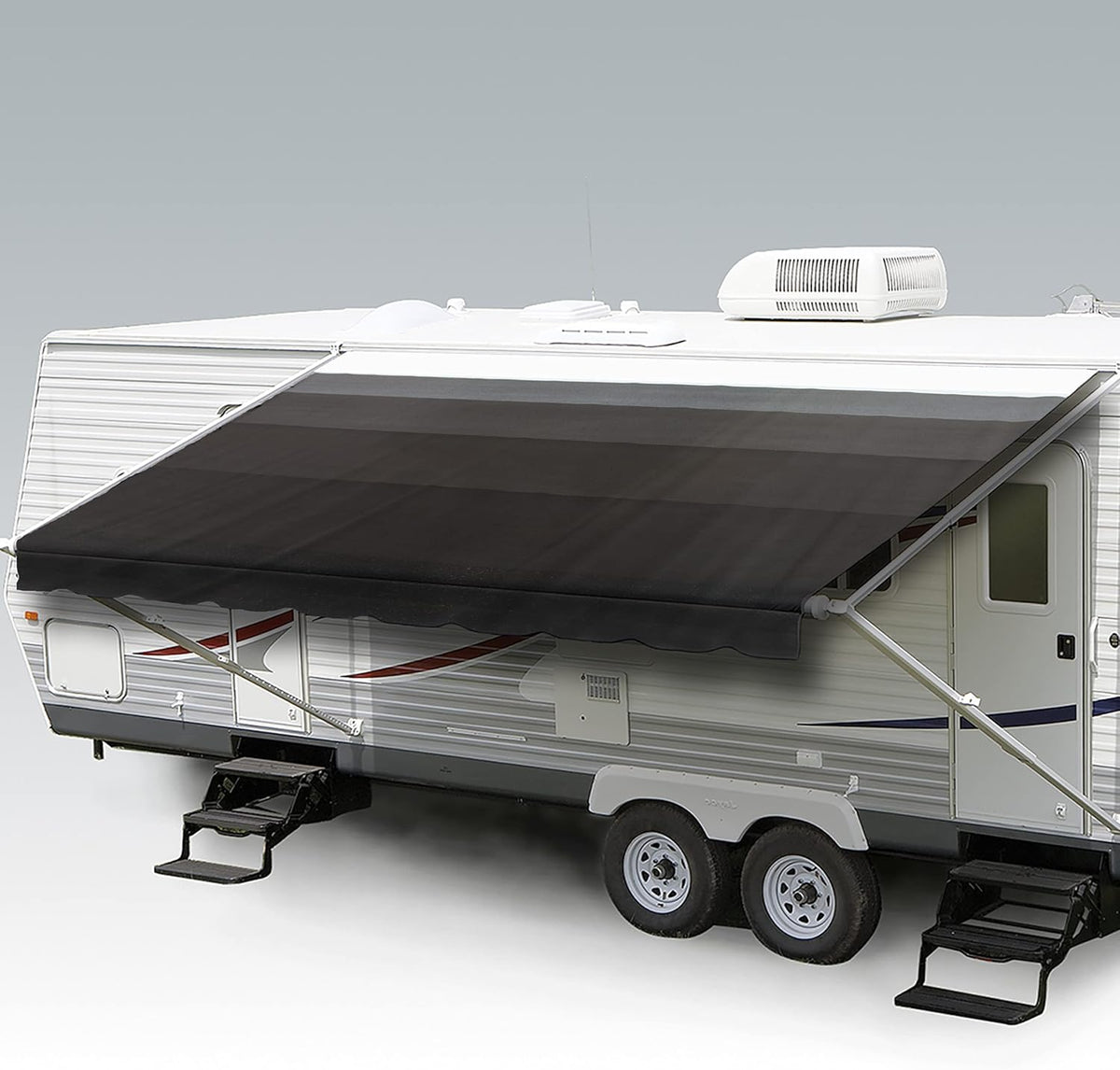 Heavy Duty Weatherproof Vinyl RV Awning Fabric Replacement N733