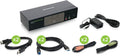 4-Port 4K DisplayPort KVMP Switch with Dual Video Out V6672