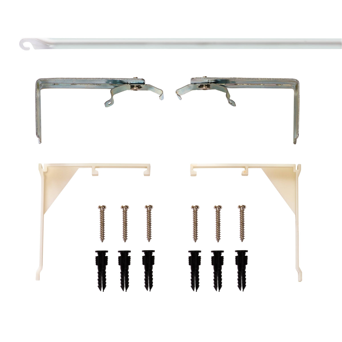 White 72 by 60-Inch Curved Vertical L8971