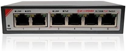 16 Port POE Network Switch with 2 Gigabit Uplink Ports B84362