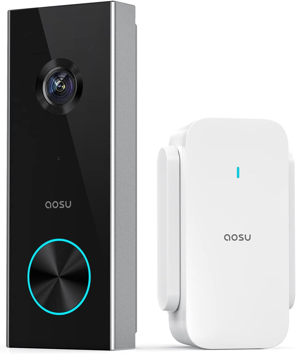 Battery-Powered 2K Wireless Doorbell Camera A44194