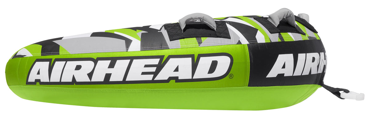 2-Person Towable Boat Tube Float Heavy-Duty Nylon Green Camo B944