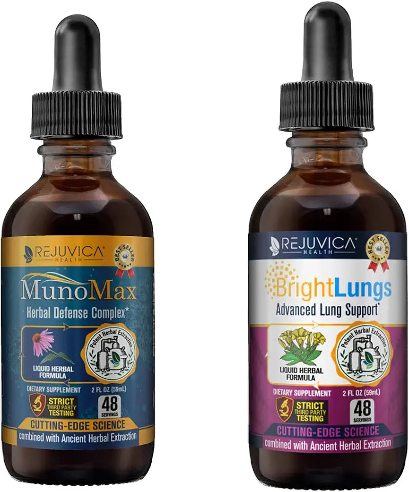 Liquid Elderberry Lobelia Echinacea Turmeric Lung Support Supplement T2030